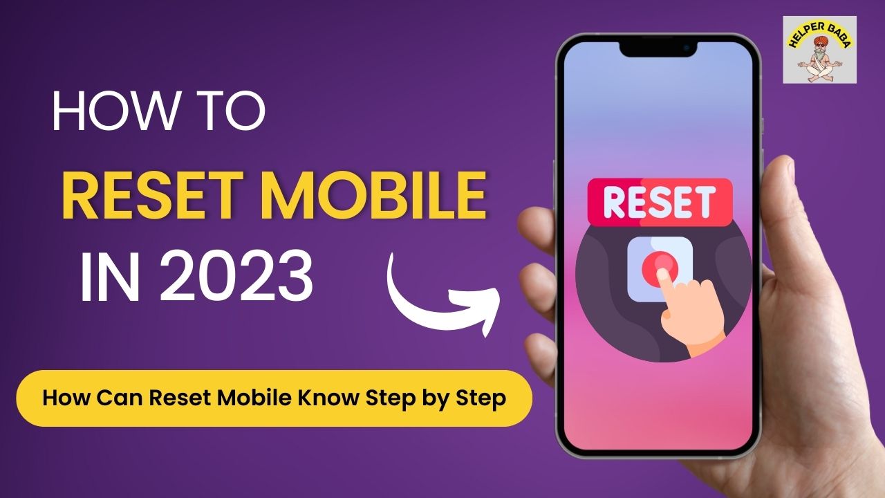 How to Reset Mobile Step by Step